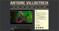 Desktop Screenshot of antoinevilloutreix.com